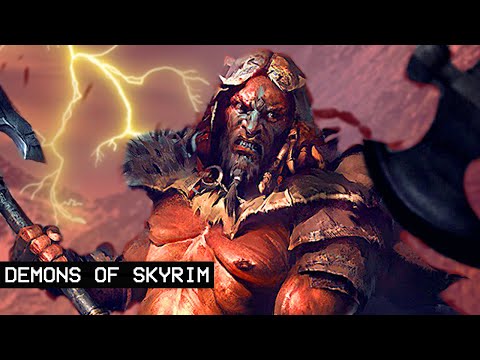The Demon Chieftains of Skyrim - Crazy Elder Scrolls Lore