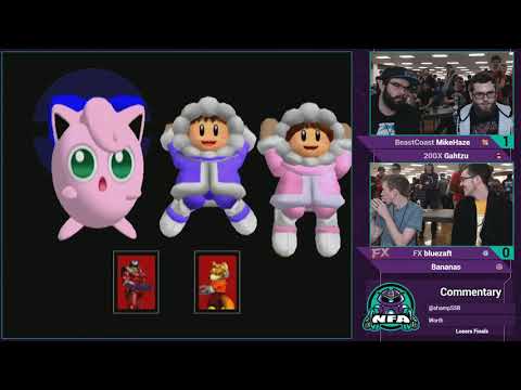 NFA 2 - MikeHaze + Gahtzu vs Bananas + bluezaft - Losers Finals Melee