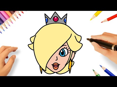 COMMENT DESSINER LA PRINCESSE HARMONIE | SUPER MARIO BROS