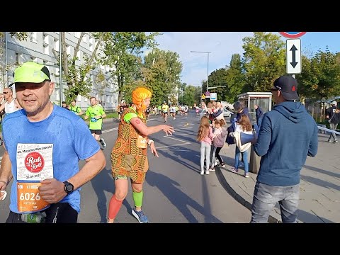 43. Maraton Warszawski ul. Namysłowska  26.09.2021 08:38  #maratonwarszawski   #pokojowypatrol #wosp
