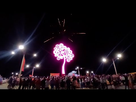 Encienden Árbol de la Vida en la zona costera de Carazo