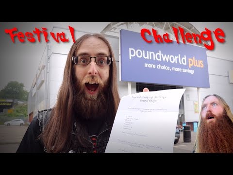 Festival Shopping Challenge, Pound Shops