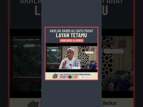 Akhlak Habib Ali Batu Pahat Layan Tetamu #shopee #shopeeytdeals