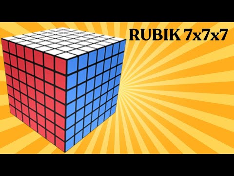 How to Solve a 7x7x7 Rubik's Cube | Complete Step-by-Step Guide  🎉🧑‍🎓