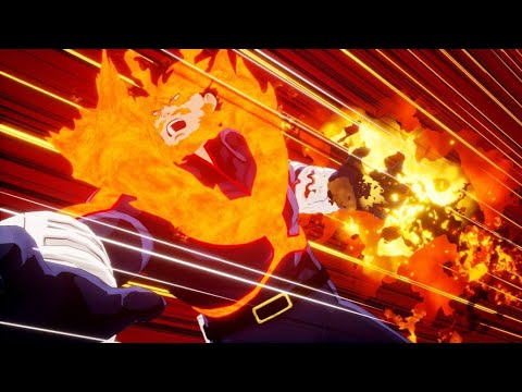 Top Anime Fight My Hero Academia Endeavor vs  High End Nomu