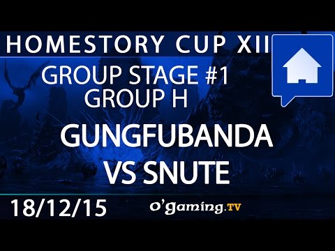 Snute vs GungFuBanDa - HSC XII Group Stage #1 - Group H - 18/12/15