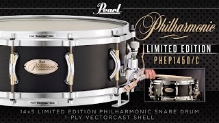 Video thumbnail for Philharmonic Limited Edition VectorCast Snare Drum by Pearl Drums