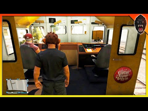 comment prendre un train dans gta v