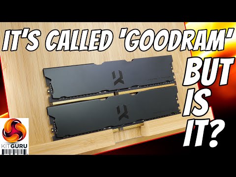 GOODRAM 32GB [1x32GB 3200MHz DDR4 CL22 DIMM] video