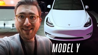 Tesla Model Y first ride: 75% the model 3