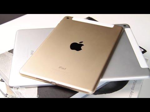 Обзор Apple iPad mini 4 (128Gb, Wi-Fi + Cellular, space gray)