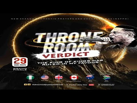 THRONE ROOM VERDICT [DAY 5] || NSPPD || 29TH AUGUST 2025