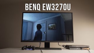 Video thumbnail for BenQ EW3270U Review | 4K HDR Gaming Console Monitor by Bits Tribe