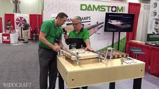 DAMSTOM Professional Woodworking Panel Clamps for Flat Panel Set of five 5 DAMSTOM Professional Woodworking Panel Clamps for Flat Panel Set of five 5