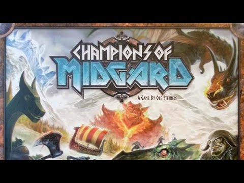 Champions of Midgard + Expansions 5 Player Live Play