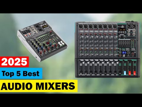 Best Audio Mixing Consoles: Top 5 Best Audio Mixers In 2025