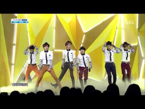 130421 C-CLOWN Shaking Heart Comeback Stage HD