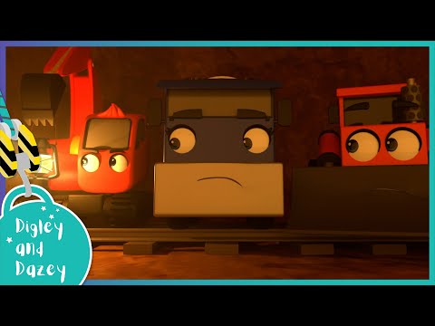 Oh No! The Trucks Get Trapped in a Tunnel! | @GoGeckosGarage  | Kids Cartoons
