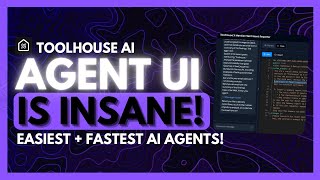Toolhouse: First-Ever Agent UI - Fastest & Easiest Way to Create AI Agents! NEW MCP + Toolkit!
