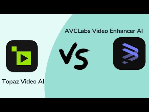 Topaz VS AVCLabs Video Enhancer AI |  Who Can Perfectly Upscale 1080P to 4K?