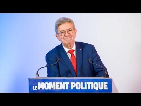 Conférence de Jean-Luc Mélenchon sur le moment politique