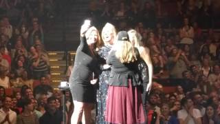 Adele - Adele Brings Fans On Stage / Water Under The Bridge LIVE Austin Tx. 11/4/16