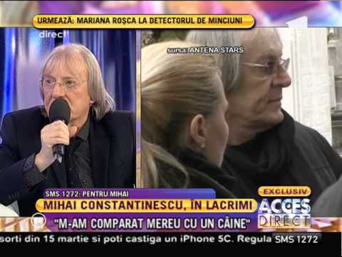 Mihai Constantinescu: "M-am comportat mereu ca un câine"