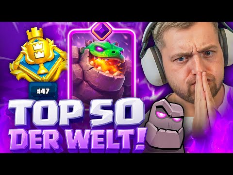 🏆👑PLATZ 1 der WELT BESIEGT in DUO RANKED! - BRUTALES Golem DECK in Clash Royale Duo
