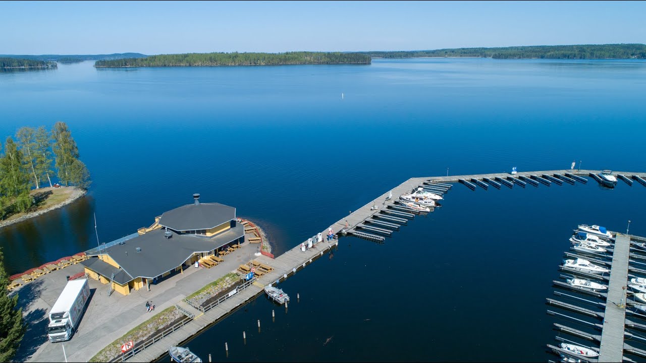 Live webcam view of Lago Päijänne desde el Pabellón del Faro