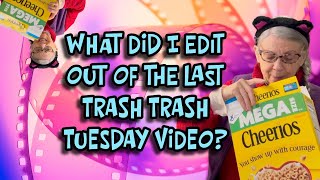 CLIPS FROM THE CUTTING ROOM FLOOR: A Cereal Box Bonus Video! MORE FROM THE BIG TRASHY!