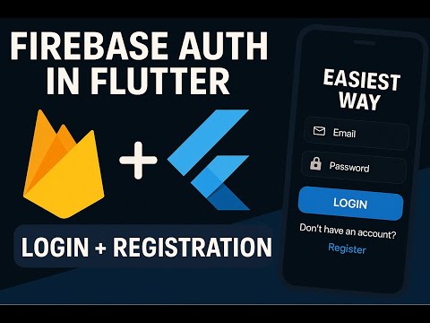 Firebase Email & Password Authentication in Flutter ( Updated 2025) | Full Auth Setup Tutorial