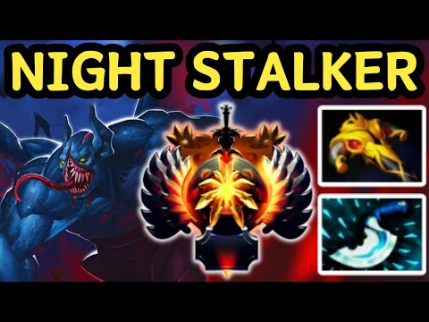 🔥 NIGHT STALKER OFFLANE — HUNTS LIKE A TRUE MONSTER 🌑💥 | DOTA 2 🔥