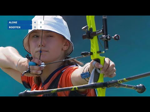 Quinty Roeffen World Archery Recurve Cadet 4 Place 2021 Wroclaw Poland