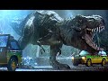 Il T Rex Attacca Le Auto Jurassic Park Clip In Italiano