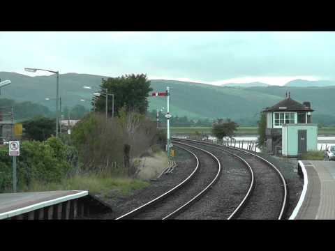 37218/20304 6K73 Sellafield - Crewe flasks through Arnside 18th September 2012