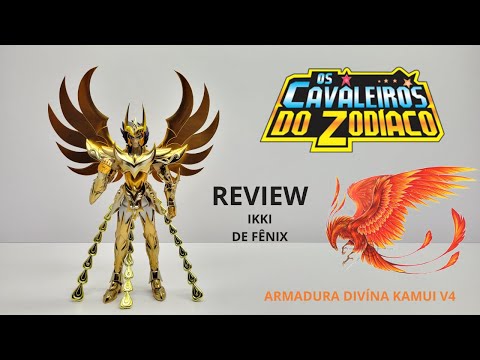 Ikki de Fênix Armadura Divina V4 Kamui Great Toys