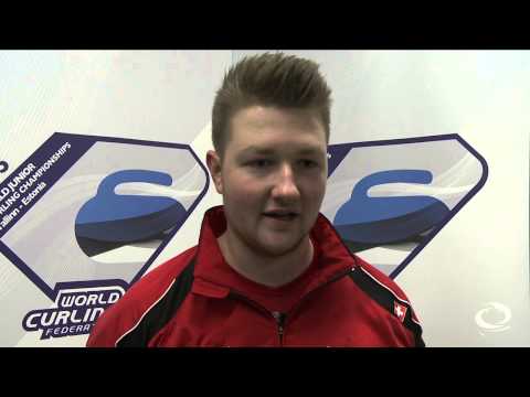 CURLING: CAN-SUI World Junior Chps 2015 - Men Final HIGHLIGHTS