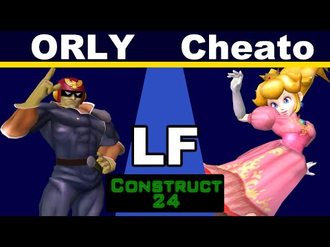 Construct 24 - ORLY (C. Falcon) vs Cheato (Peach) - Losers Finals