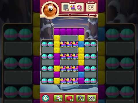 Toon Blast 3649 ??!! 🌛 🌞 🌜