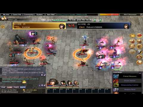 Macedon Weekly 2015/08/08 PM Final:RebornVN9999 vs Konmai - Atlantica Nexon