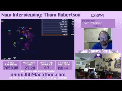IGG 2012, #057 Artemis (part 7) -- Interview with Thom Robertson
