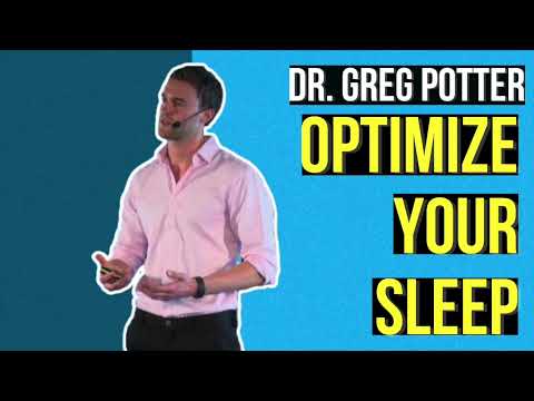 Minimise Stress to Optimise Your Sleep - Dr. GreggPotter | Ep28
