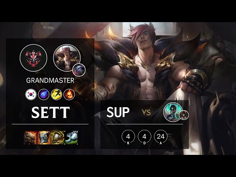 Sett Support vs Karma - KR Grandmaster Patch 10.21