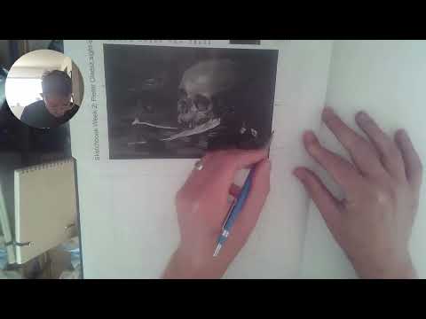 Sight size demo using Pieter Claesz