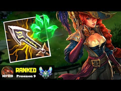 THE BEST WAY TO PLAY CRIT MISS FORTUNE - League of Legends (Preseason 9)