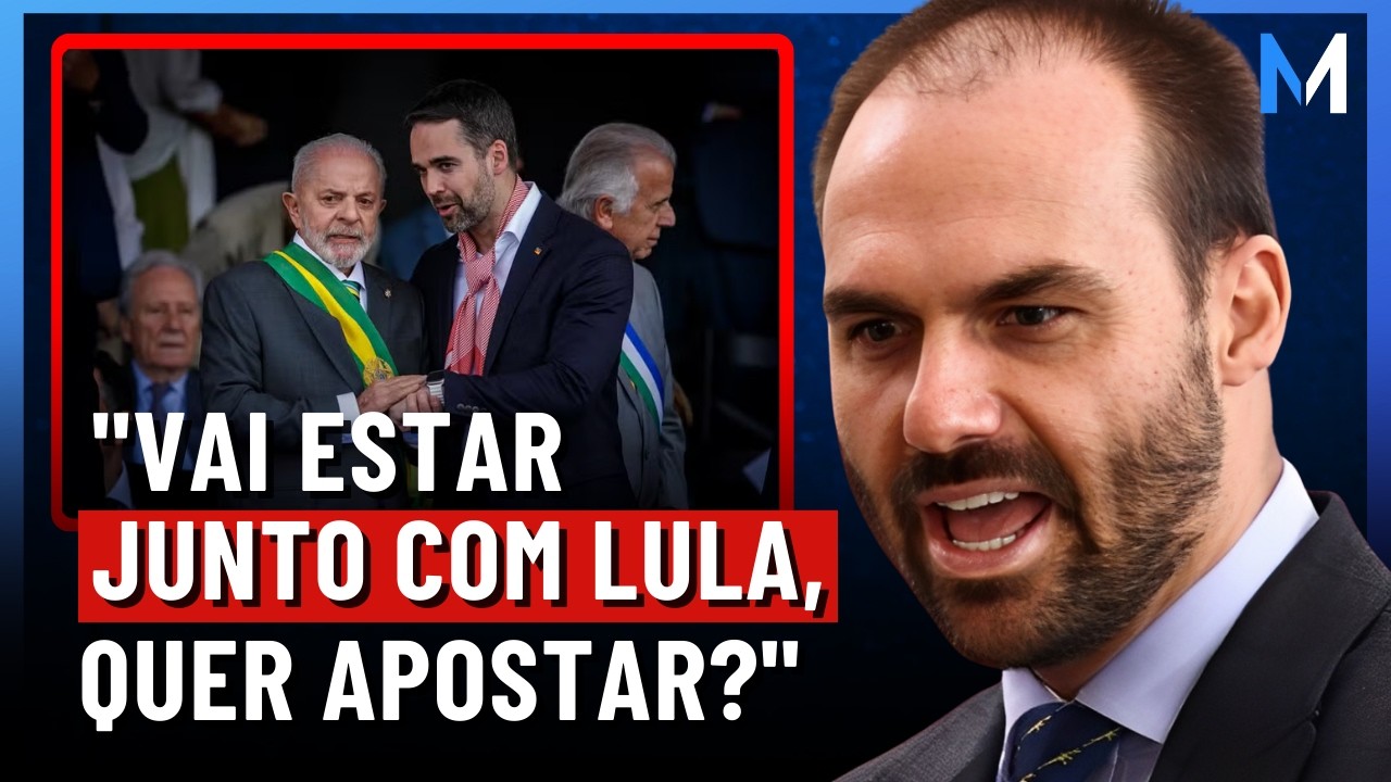 NÃO É DE DIREITA! EDUARDO BOLSONARO MANDA RECADO PARA EDUARDO LEITE: