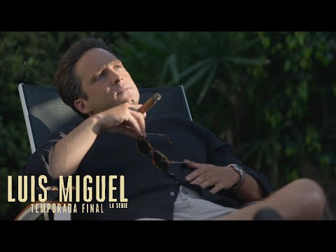 Escena: Luis Miguel molesto por Mauricio Ambrosi y su abogado | Luis Miguel La Serie Temporada Final