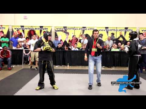 Billy Leader vs Willie Hicks Team Sparring Kumite Classic 2014