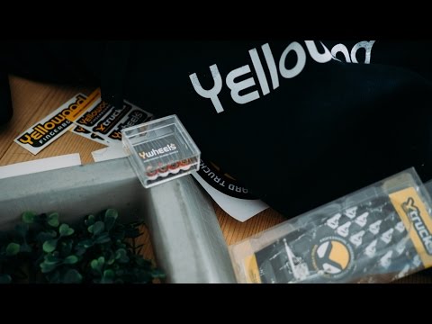 Yellowood Package Unboxing - fingerboardTV