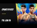 Live In HD ONE Friday Fights 159 Gonzalez Vs Chatanan
